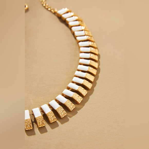 Anthropologie Enamel Tile Collar Necklace - Picture 6 of 6